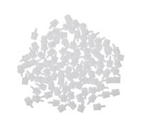 Anneome 100pcs Eyelash Glue Bottle Tips Replacement Caps for Extension Adhesive Anti-Clog Nozzle Plugs Suitable for Eyelash Bottles in Beauty Salon and Home Use