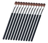 Anneome 100pcs Eyeshadow Brushes Professional Makeup Brushes with Handle for Eye Makeup for Women Blending and Applying Eyeshadow