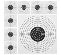 Anneome 100pcs Lightweight Foldable Target Paper for Archery Practice Portable Precision Shooting Targets Kit for Outdoor Training and Tracking