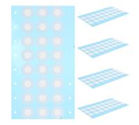 Anneome 100pcs Mushroom Filter Membrane Discs 2x2cm Adhesive Breathable Patch for Mason Jar Lid Gas Exchange Mycology Cultivation Supplies