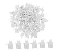 Anneome 100pcs Premade White Origami Cranes Lightweight Paper Folding Decorations for Wedding Bridal Shower Table Centerpieces DIY Bird Garlands Photography Props