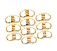 Anneome 10pcs Adjustable Heavy Earring Lifters for Droopy Ears Secure Locking Backings for Studs Dangle Earrings Travel Friendly Lightweight Support Backs Fit for Designs