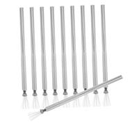 Anneome 10pcs Bendable Nail Drawing Pen Needle Stainless Steel Handle Precision Striping and Wire Drawing Tools for Manicure Nail Art Fine Line Painting Brushes for Women and Professionals