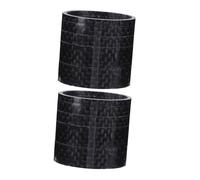 Anneome 10pcs Carbon Fiber Bicycle Headset Spacer Kit Anti-vibration Stem Spacers for Mountain and Road Bikes Compatible with Front Fork Includes Rings for Shock Reduction and Enhanced