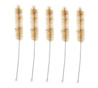 Anneome 10pcs Durable Nylon Tube Cleaning Brushes for Labs Premium Test Tube Cleaner with Fine Workmanship Comfortable Grip Creative Design for Chemical Experiment Bottles