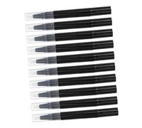 Anneome 10pcs Empty Nail Nutrition Oil Applicator Pens Transparent Cuticle Revitalize Pen for Female Manicure Nail Art Easy to Use Design