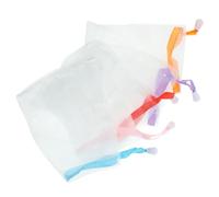 Anneome 10pcs Foaming Net Soap Pouch Mesh Net Bag for Soap Foamer Saver Bag Random Style