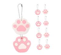 Anneome 10Pcs Funky Cat Key Covers Cartoon Key Caps Protectors for Easy Identification for Home Office Keys Durable Multipurpose Key Shells
