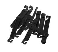Anneome 10pcs Portable Bike Tire Lever Tool Lightweight Nylon Bicycle Tire Removal Repair Kit Compact and Sturdy for Quick Puncture Maintenance The Go
