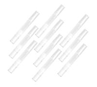 Anneome 10pcs Refillable Cosmetic Tubes with Soft Brush Tip Portable Twist Pen Applicators for Liquid Foundation Nail Oil Lip Gloss Leak Travel Containers for Makeup The Go