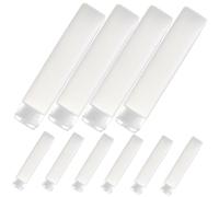 Anneome 10Pcs Refillable Travel Cosmetic Tubes Soft Squeezable Lotion Bottles with Flip Cap for Shampoo Shower Gel Hand Cream Toiletries Storage