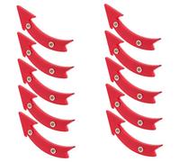 Anneome 10pcs Reflective Bike Wheel Lights for Night Riding Arrow-shaped Bicycle Reflectors for Front and Rear Wheels Multipurpose Safety Accessories for Road and Mountain Bikes