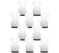 Anneome 10pcs Rubber Replacement Stopper Caps Leakproof Hot Water Bottle Sealing Plugs for Winter Warm Water Bag Use Cute Bottle Stopper