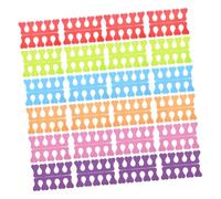 Anneome 10pcs Soft Padded Toe Separators Heart-shaped Sponge Nail Art Tools for Manicure Pedicure Reusable Comfortable Toenail Spacers for Salon and Home Use