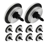 Anneome 10Pcs Spray Can Top Nozzle Valve Heads for 3D Printer Ink Line Replacement, Inverted Spray Bottle Nozzle Tips Compatible with Aerosol Cans for Industrial Printing Use