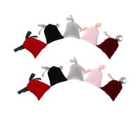 Anneome 10pcs Velvet Drawstring Bags Soft Jewelry Pouches for Travel and Home Use Small Velvet Gift Bags with Secure Closure for Cosmetics Jewelry and Presents Wedding Birthday Christmas