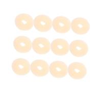 Anneome 12 pcs Small Beige Bun Hair Maker for Simple Donut Hair Shaper for Various Occasions and Outfits