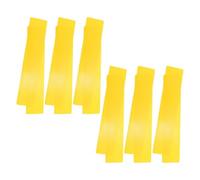 Anneome 12pcs Agility Training Markers for Tennis and Soccer Courts, Yellow Pvc Floor Spots with Stable Ground Adhesion and Quick Setup for Outdoors and Multipurpose Venues