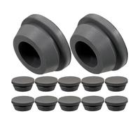 Anneome 12pcs Air Conditioner Drain Plugs Silicone Rubber Hole Stopper Set 20mm Diameter for Ac Unit Drainage Maintenance and Washing Machine Drain Hole Sealing