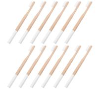 Anneome 12pcs Bamboo Charcoal Toothbrush Hotel Toothbrushes On The Tooth Brush Hotel Household Tooth Brushes Sharp Wire