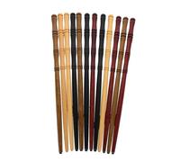 Anneome 12pcs Handmade Wooden Hair Sticks for Women Lightweight Decorative Hairpin Clips Inspired by Chinese Tradition Asian Style Hair Chopsticks for Weddings Festivals and Daily Wear