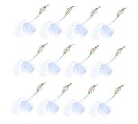 Anneome 12pcs Portable Fishing Net with Explosive Hook Technology Fine Mesh Cast Net for Freshwater and Saltwater Adhesive Fish Trap for Outdoor Fishing Adventures