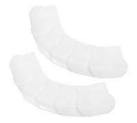 Anneome 12pcs Self-Adhesive Toilet Seat Handle Lifter Touchless Toilet Lid Lift Tools for Home Bathroom Hygiene and No-Touch Lid Opening Accessories