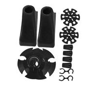 Anneome 12pcs Trekking Pole Accessory Set Non Slip Tips for Hiking Poles Enhanced Stability Easy Installation Essential Protector for Outdoor Walking Sticks Various Terrain