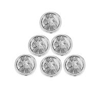 Anneome 150pcs Mary Medal Chandelier Components Religious Cross Beads for Adults Boys and Girls
