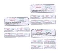 Anneome 15pcs Indicator Cards Uv Testing Strips for Accurate Detection Portable Uv Light Test Cards for Indoor and Outdoor Use
