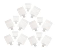 Anneome 15pcs Travel Lotion Pouch Transparent Self-supporting Squeeze Bags for Makeup Cosmetics Storage Portable Refillable Toiletry Bags for Airport Carry