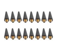 Anneome 16pcs Dot Pen Wax Tip Replacement Nail Picker Head for Rhinestone Pen Head for Nail Art and Diamond Art Wax Pencil Accessories