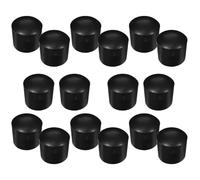 Anneome 16pcs Foosball Rod End Protectors Plastic Table Rod Caps Replacement Parts for Standard Foosball Tables Secure Covers for Game Accessories
