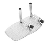 Anneome 1Pair Ergonomic Wheelchair Footrest Pedal Heavy Duty Replacement for All Wheelchair Models Elevating Footplate with Safety Features for Enhanced Comfort and Stability