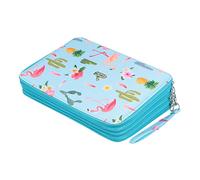 Anneome 1pc Large Capacity Drawing Pencils Bag Pu Material Stationery Pouch for Art Supplies Slots for Organized Storage for Students and Artists