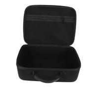 Anneome 1Pc Portable Hair Dryer Pouch Durable Storage Bag with Handle Fashionable Snap Design Splashproof Travel Case for Hair Dryer Styling Tools