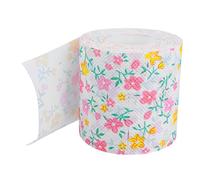 Anneome 1roll Colorful Printed Roll Paper Versatile Toilet Paper Napkin and Handkerchief Safe Pulp Material Beautiful Floral Patterns Per Pack