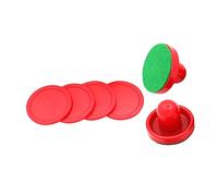 Anneome 1Set Air Hockey Puck Handles for Rooms and Includes Round Pucks and Handles for Fun Family Nights