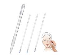 Anneome 1Set Eyebrow Mapping Marker Tool with Refills Precision Oil Brow Tattoo Pen for Easy Eyebrow Positioning and Grooming for Daily Use and Sharing