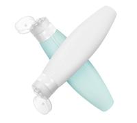 Anneome 2 Pack of 150ml Empty Travel Bottles Silicone Dispensers for Lotion Shampoo Body Wash Leakproof