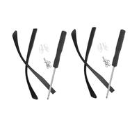 Anneome 2 Pairs Glasses Replacement Arms Kit with Screws Nose Pads Precision Screwdrivers for Eyeglasses Sunglasses Repair Comfortable Secure Fit
