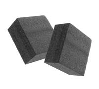 Anneome 2 Pcs Black Floral Foam Blocks for Flower Arrangements Square Foam Sheets for Artificial Flowers Floral Liner and Floor Vase Filler for Gardening Use