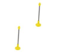 Anneome 2 Pcs Magnetic Lie Angle Golf Tool Club Face Alignment Aid Swing Practice Trainer Length Adjustable