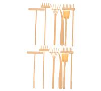 Anneome 2 Set Plastic Sandbox Rake Tools for Desk Sand Tray Miniatures Durable Zen Garden Supplies with Smooth Surface Safe and Practical Sand Table Accessories for Adults