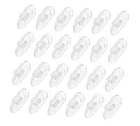 Anneome 200pcs Eyeglass Nose Cushions Push-in Nose Pads Cushions Replacement Transparent