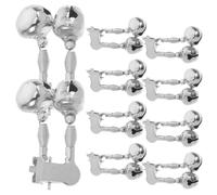 Anneome 20pcs Dual Bell Fishing Rod Alarms Loud Sound Bite Alert Clips for Sea and Night Fishing with Easy Installation