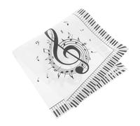 Anneome 20pcs Music Note Party Napkins Disposable Paper Towels for Birthday Holiday Table Decor Festive Tissue Handkerchiefs for Themed Celebrations and Sanitary Cleanup