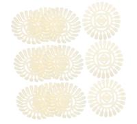 Anneome 20pcs Nail Tip Display Wheel with Sample Tips for Nail Art Practice Lightweight Plastic Palette for Salon Gel Polish Testing