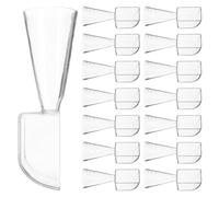 Anneome 20pcs Plastic Measuring Spoons Milk Powder Spoon Measuring for Facial Mask Baking Cooking Ergonomic Handle