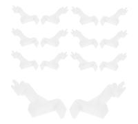 Anneome 20pcs Refrigerator Plastic Buckle Shelf Support Clips for Fridge Freezer Divider Clips Heavy Duty Shelf Extender Clamp